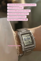 La montre prière Firdaws - Argent