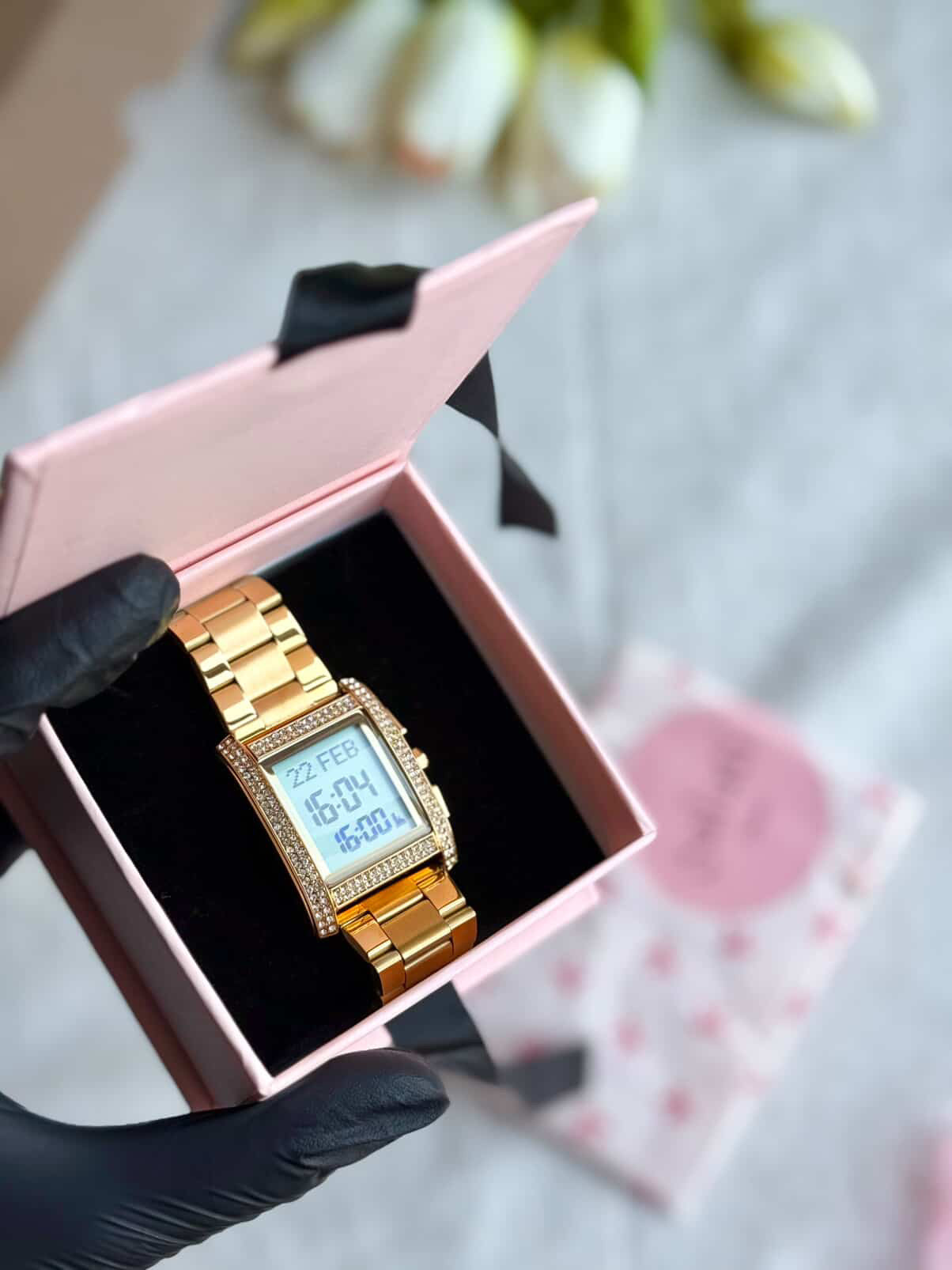 La montre prière Firdaws - Or