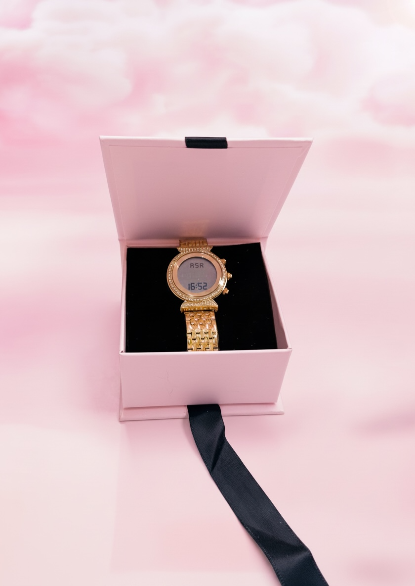 La montre prière Rawdha - Or