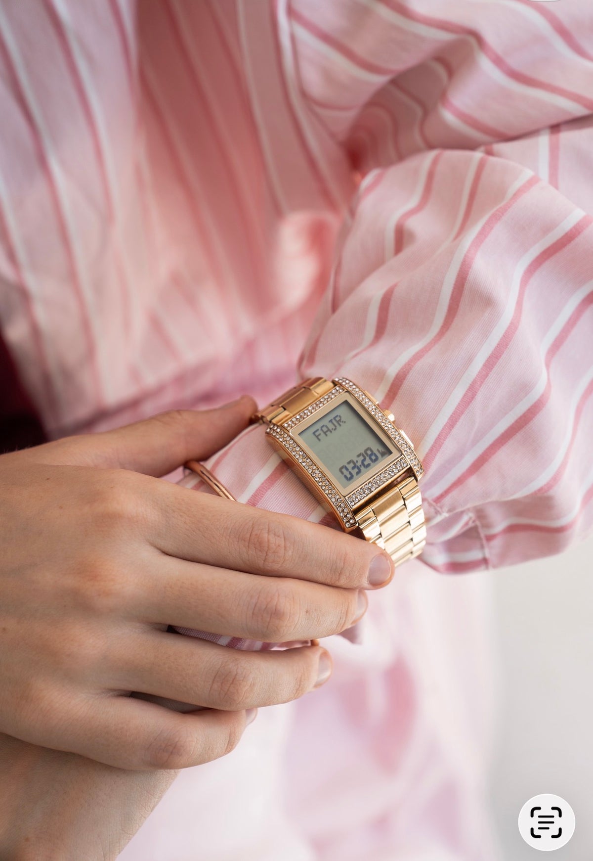 La montre prière Firdaws - Or