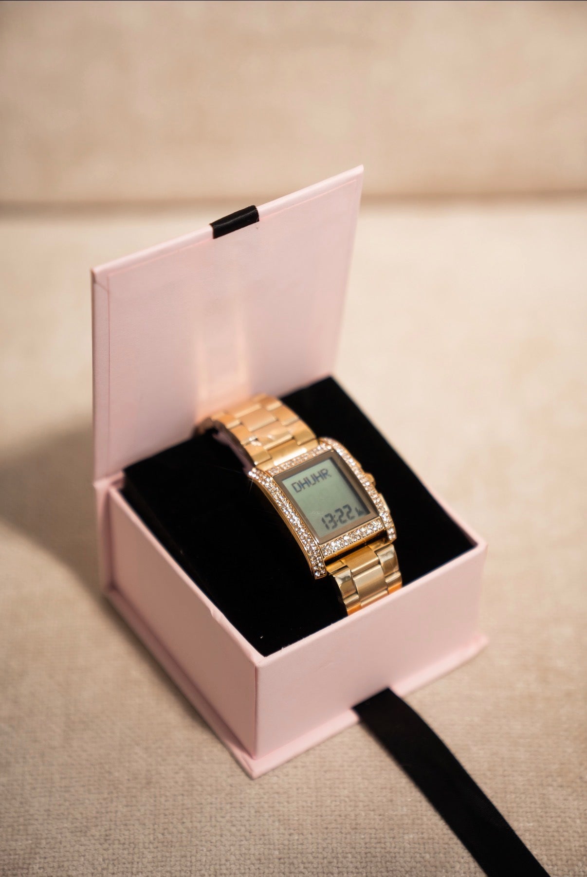 La montre prière Firdaws - Or