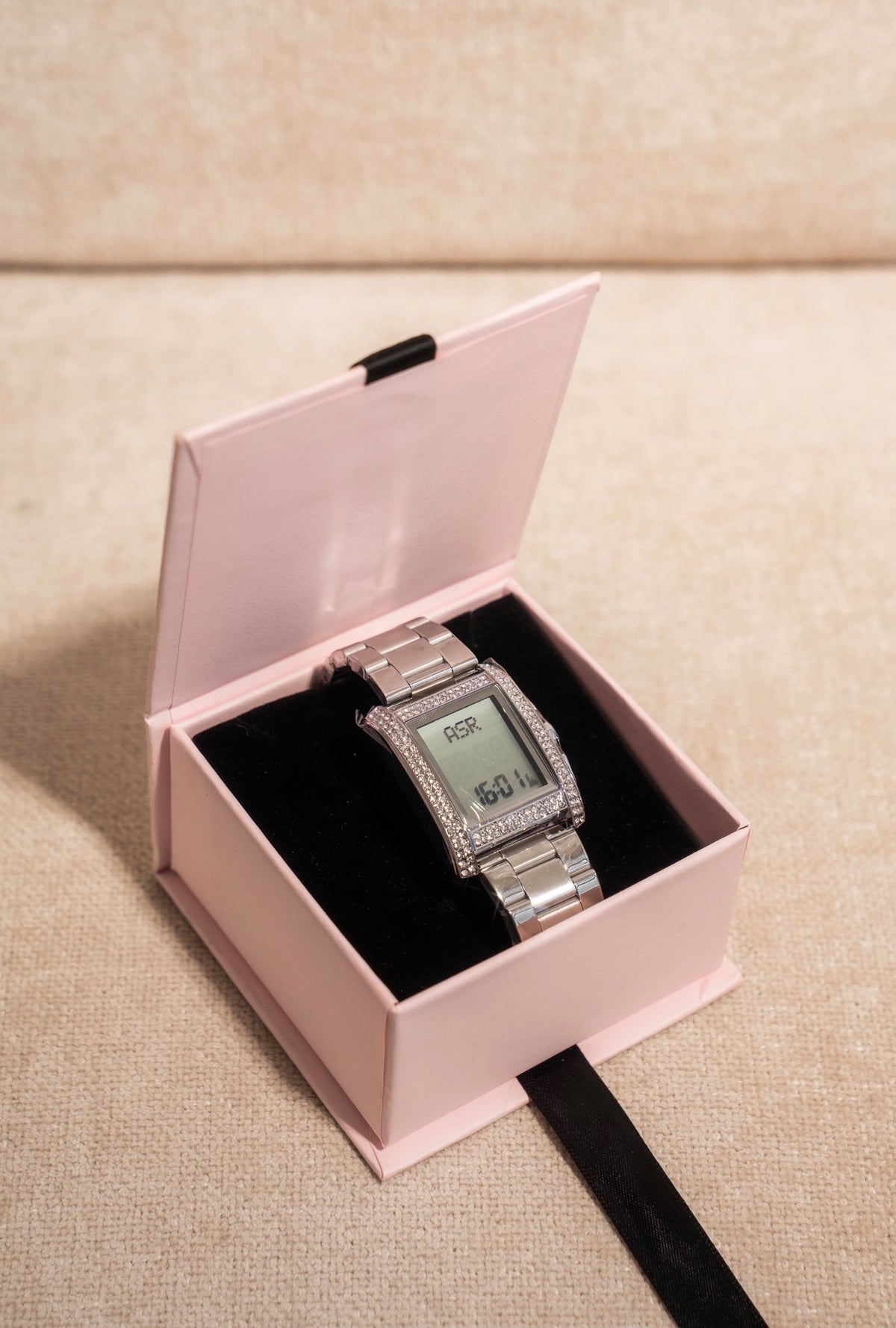 La montre prière Firdaws - Argent