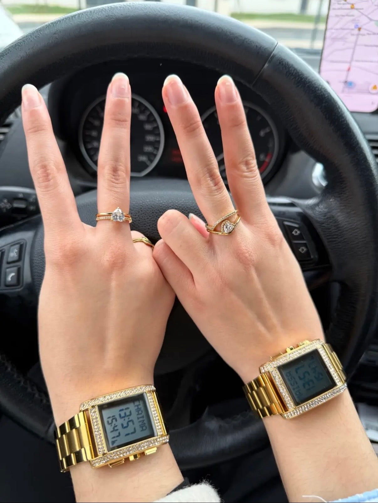 Coffret montre prière & bracelet Bonheur 🌙