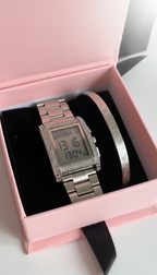 Coffret montre prière & jonc Ayat al Kursi