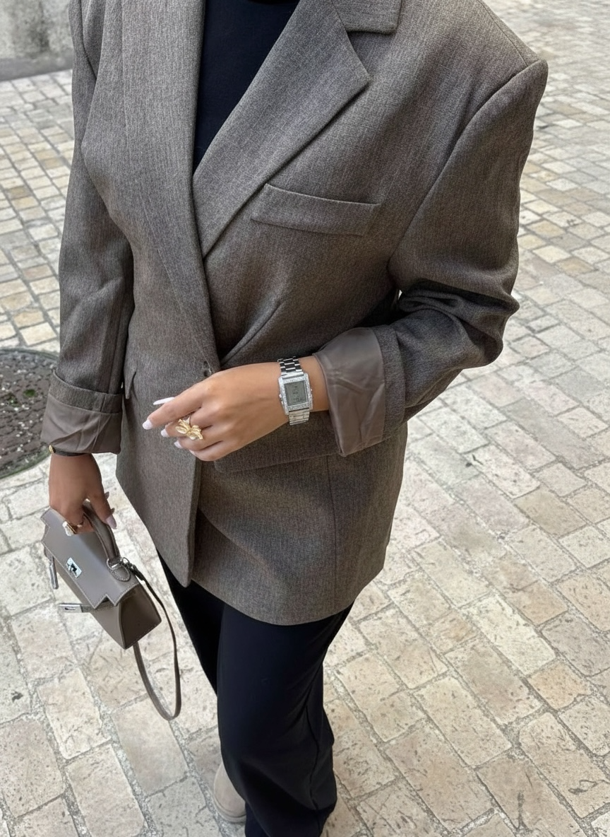 La montre prière Firdaws - Argent