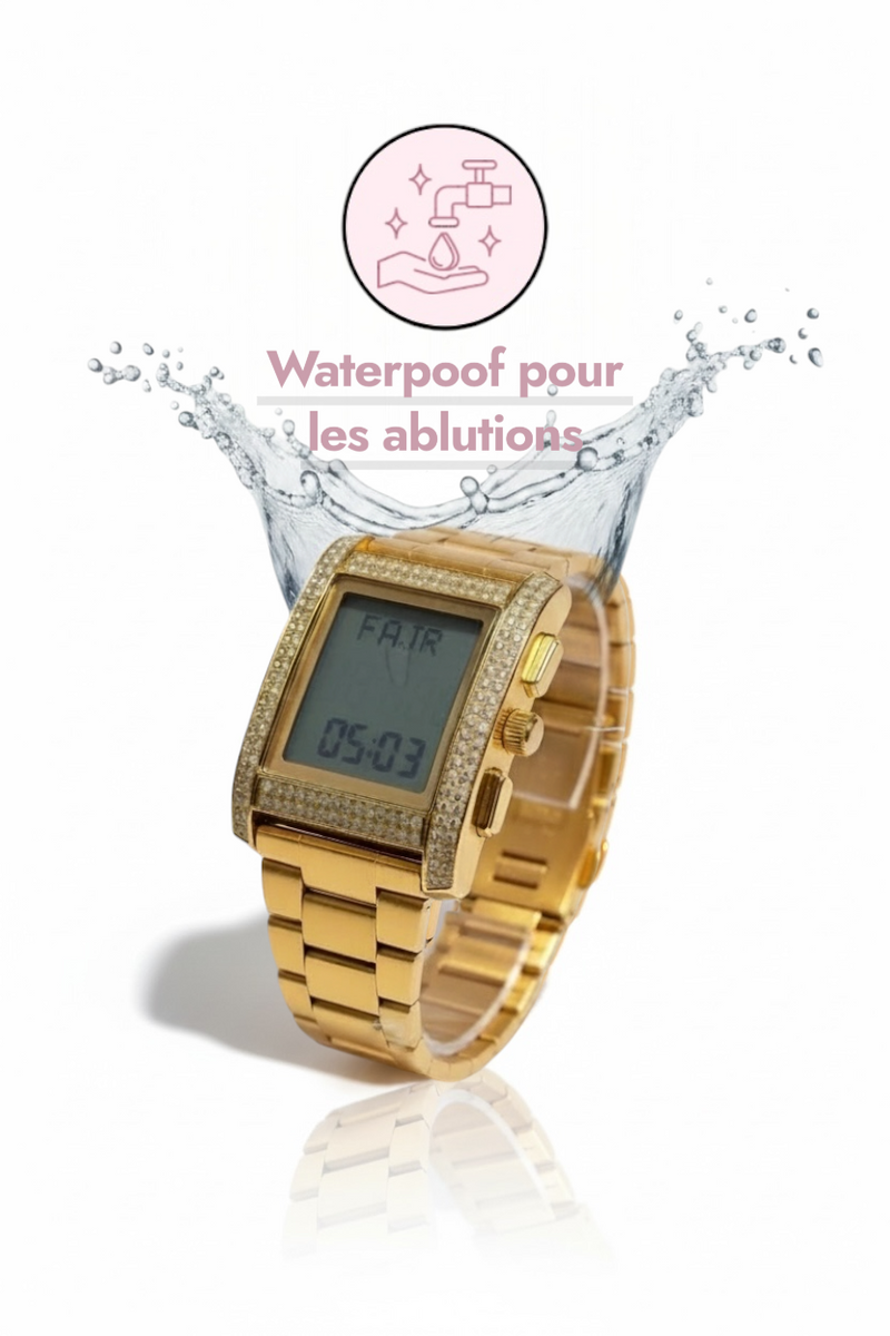 Résistante à l’eau pour les ablutions
